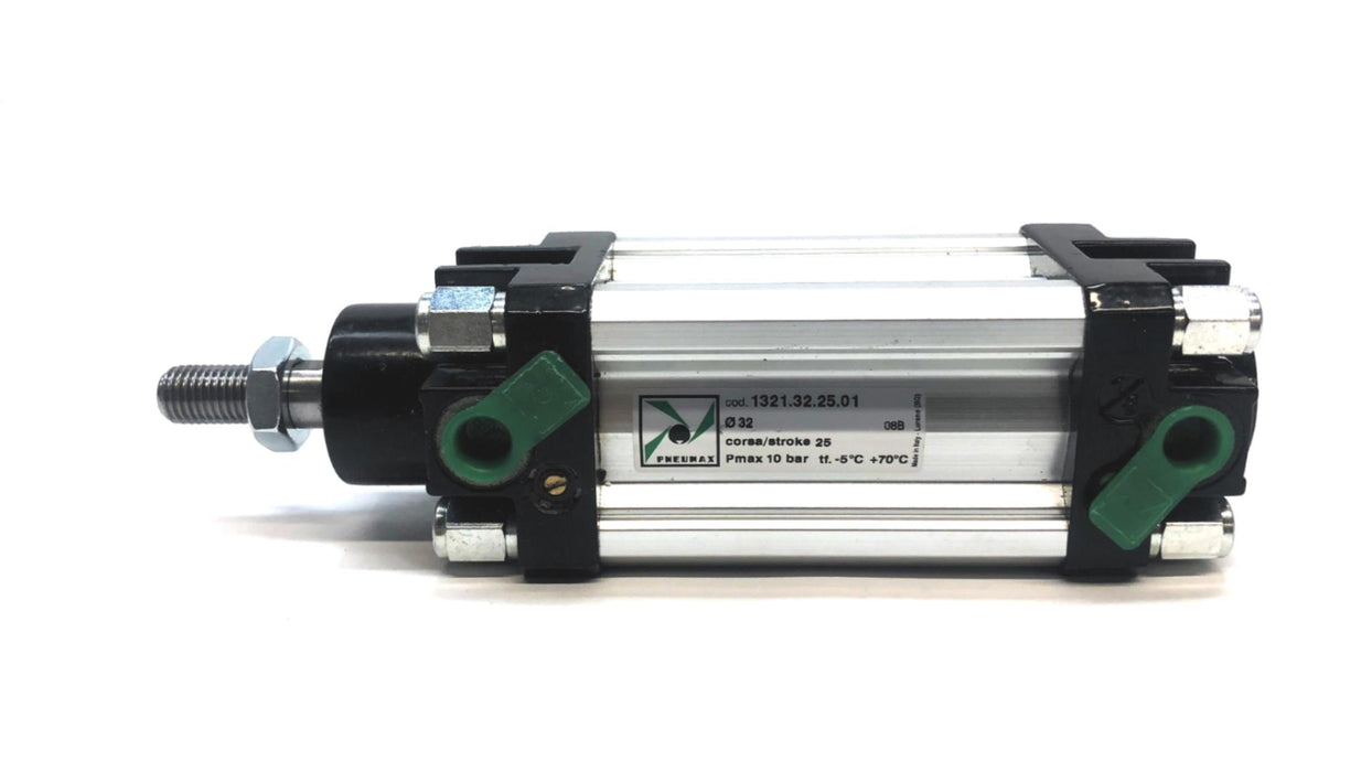 Pneumax 25 Stroke Pneumatic Cylinder 1321.32.25.01 NOS
