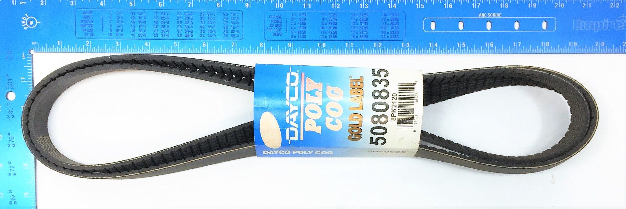 DAYCO POLY COG GOLD LABEL 5080835 [Lot of 3] NOS