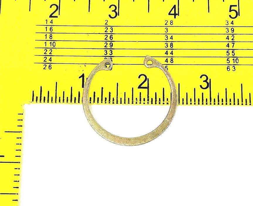 MCMASTER-CARR ROTOR CLIP RETAING RINGS 1-3/8" ID HO-137STZD [LOT OF 20] NOS