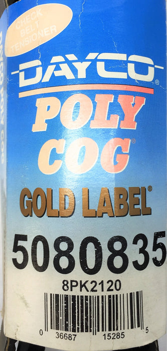 DAYCO POLY COG GOLD LABEL 5080835 [Lot of 3] NOS