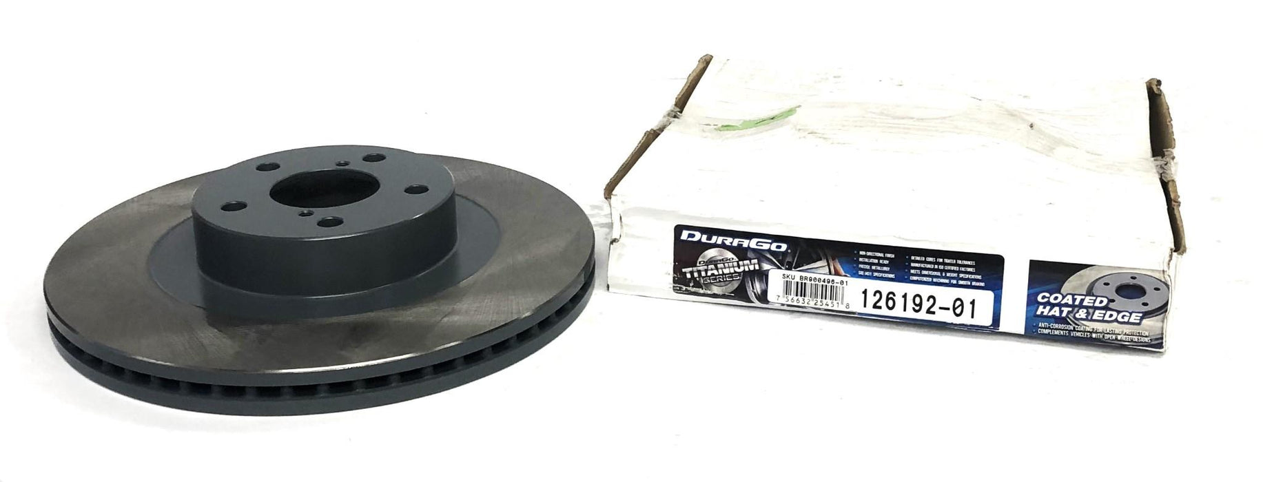 DuraGo Brake Disc Rotor BR900496-01 (126192-01) NOS