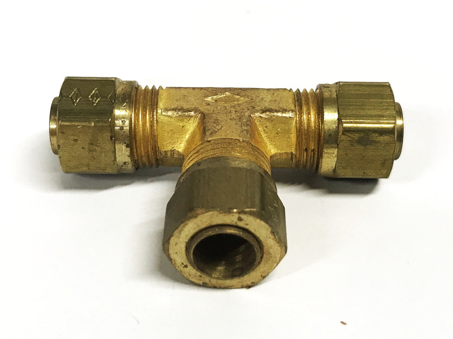 Imperial 1/2 inch Brass Compression Tee Fitting UF824-8B NOS