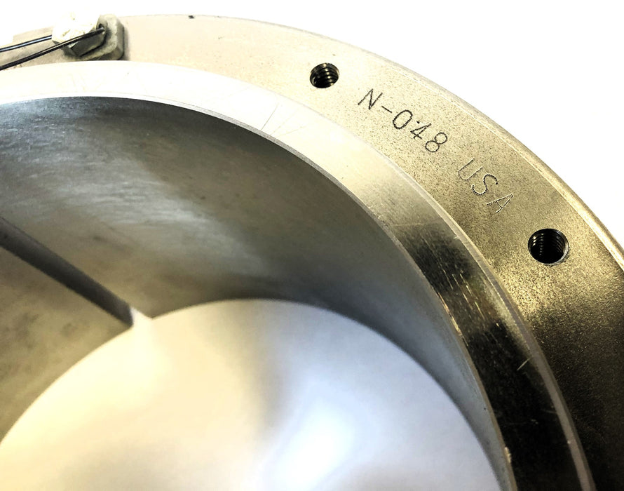 Unbranded Adapter Coupling With N-048 Lock Nut S-3048 (S-3048-08-07) NOS