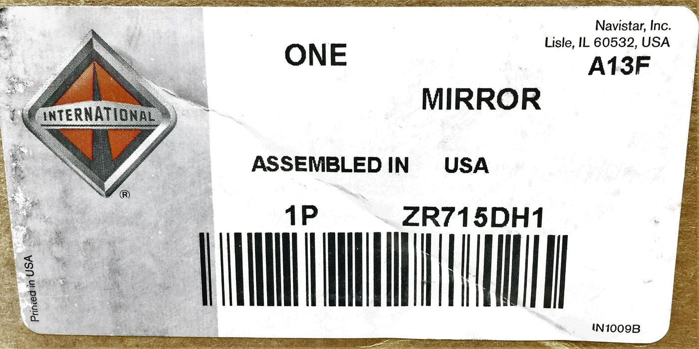 International/Navistar Mirror Glass OEM ZR715DH1 NOS