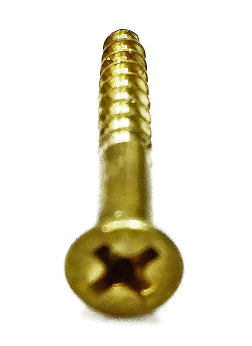 Atlas Bolt and Nut 6 X 1" Brass Phillips Flat Head Screw 5305-08 (600pcs) NOS