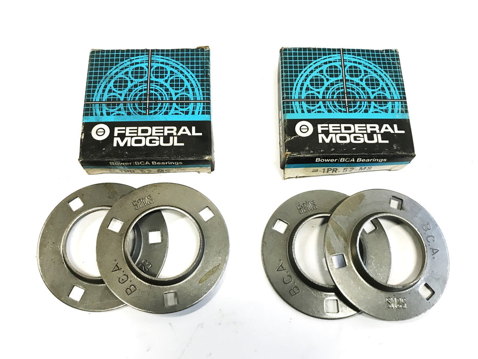 Federal Mogul Flanged Bearing Set 1PR.52-MS [Lot of 2] NOS