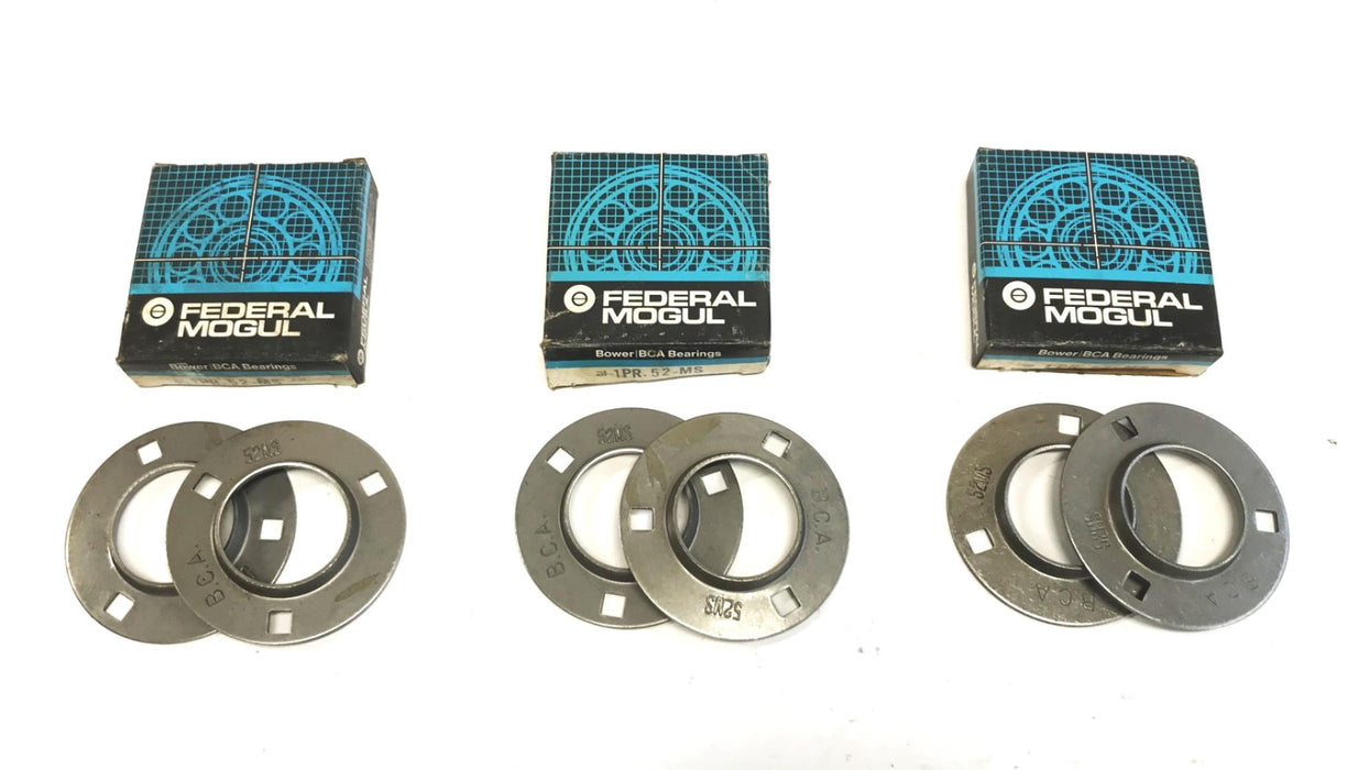 Federal Mogul Flanged Bearing  Set 1PR.52-MS [Lot of 3] NOS