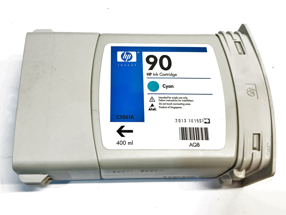 HP DesignJet Ink Cartridge 400ml Cyan C5061A NOS