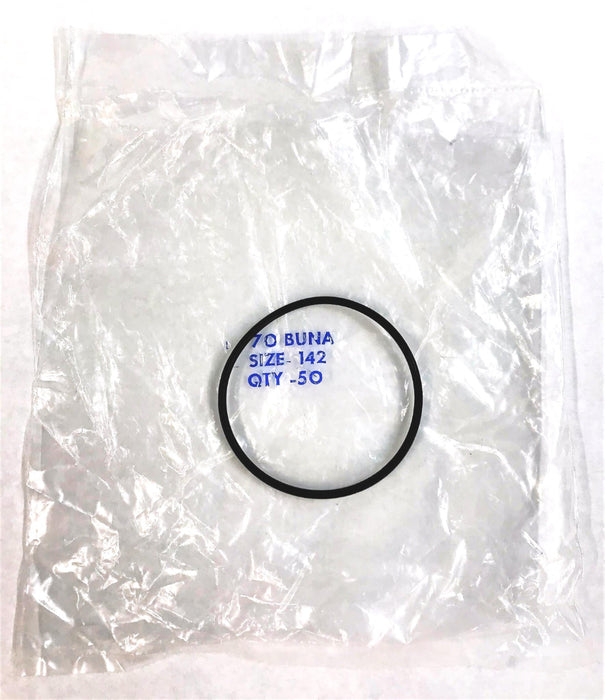 UNBRANDED 70 BUNA O-RING SIZE 142 [LOT OF 50] NOS