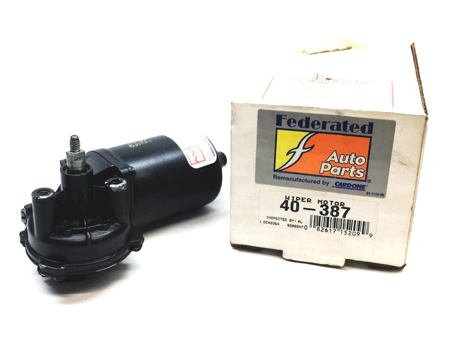 Federated Auto Parts Cardone Wiper Motor 40-387 REMANUFACTURED