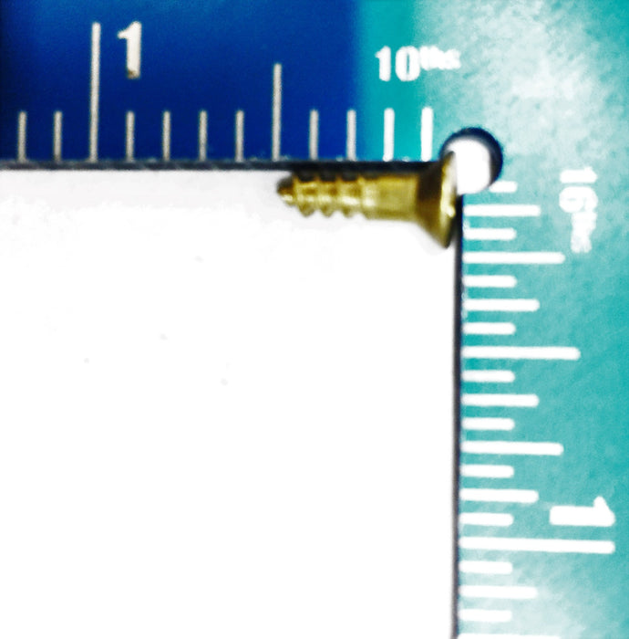 Unbranded 6 X 1/2" Brass Phillips Flat Wood Screw 5305-19 (300pcs) NOS