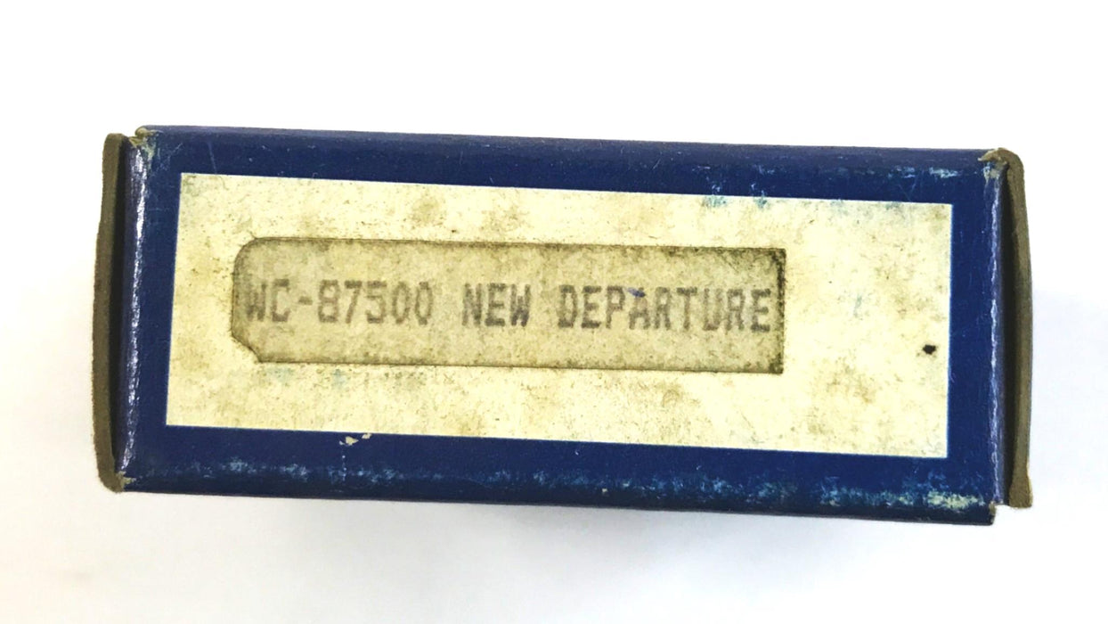 New Departure Double Seal Bearing WC87500 [Lot of 4] NOS