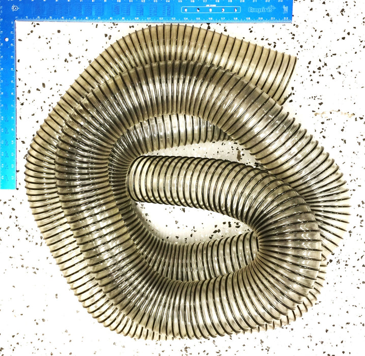 Hi-Tech Duravent 3-1/2"x 15' Industrial Ducting Hose 3AXK7 (0390-0350-0001) USED
