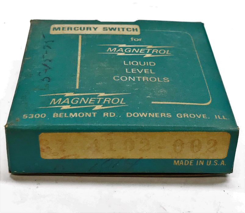 Magnetrol Mercury Switch 37-4102-002 (RP1014) NOS