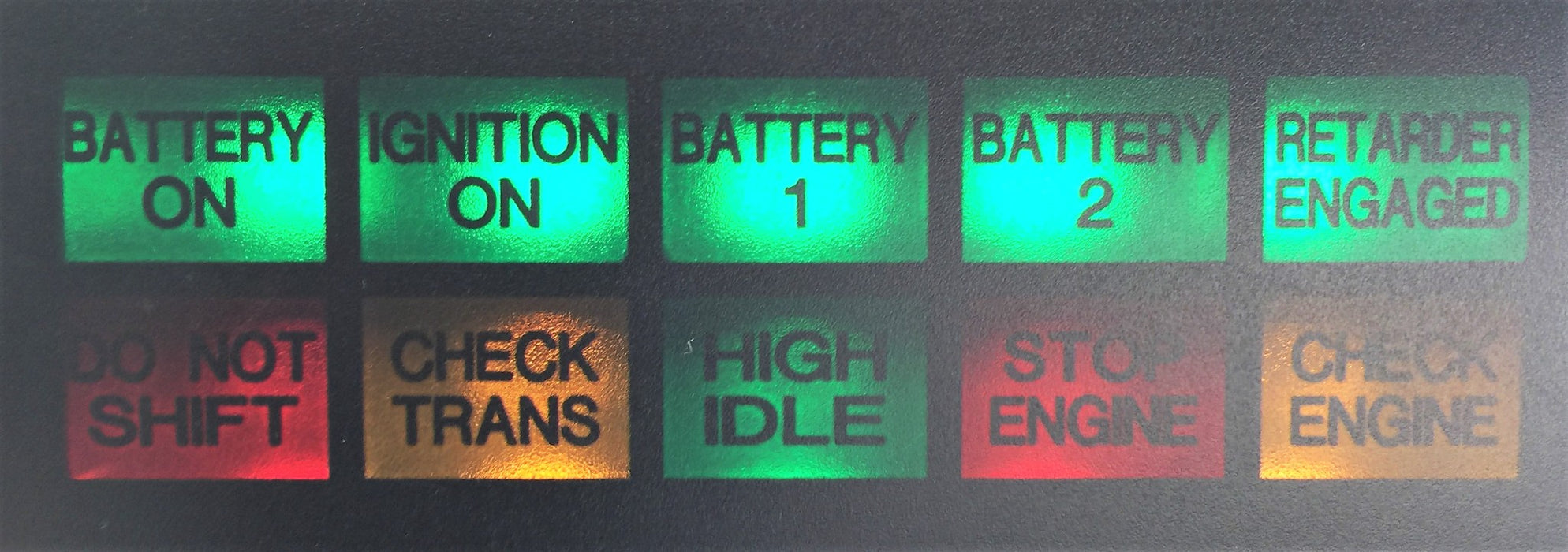 STERLING TECHNOLOGIES Display Warning Light 0329-GG2-002 USED