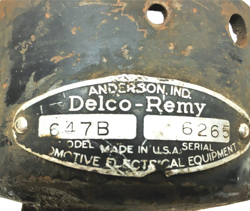 Delco Remy Distributor 647B (6265) PARTS ONLY