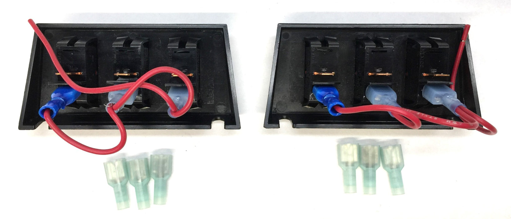 Sound Off Inc. Three Switch Control Panel PIEKPU2 [Lot of 2] NOS