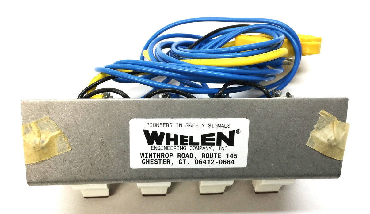 Whelen Heavy Duty 4-Switch 15A Contacts Pre-Wired Lighted SPDT Control Bracket