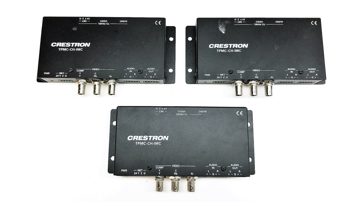 Crestron Balanced AV Interface Module TPMC-CH-IMC [Lot of 3] USED ...