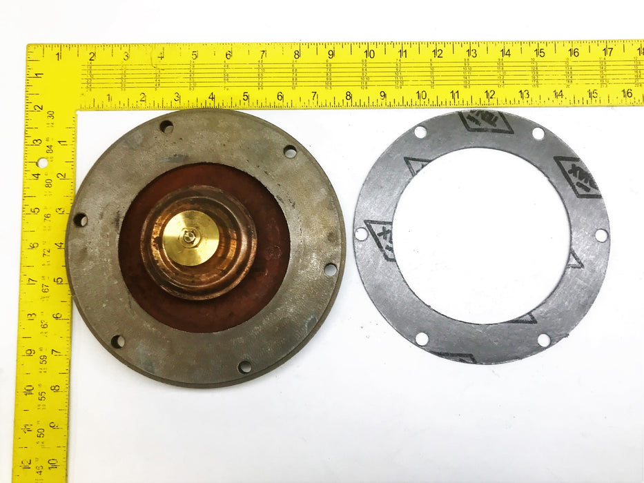 Dunham Thermostatic Trap Cover and Disc (with Gasket) No. 5 NOS