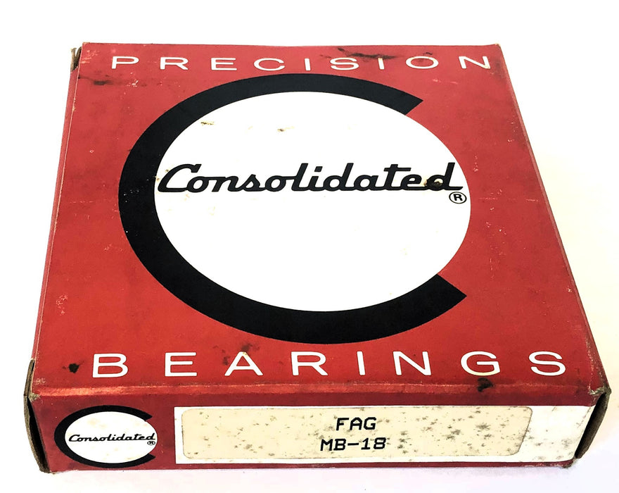Consolidated FAG Lock Nut Washer MB-18 [Lot of 3] NOS