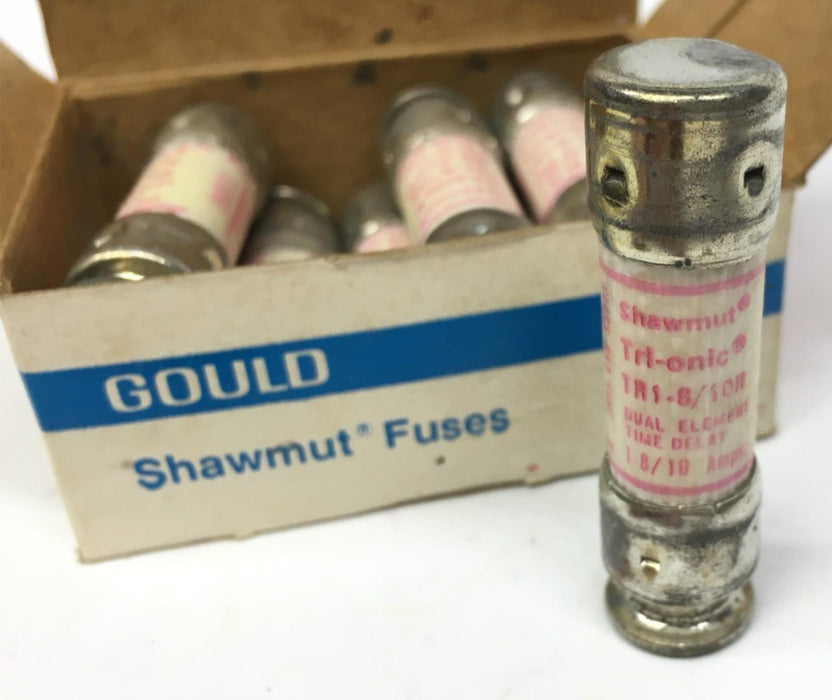 Gould TR1-8/10R 250V 1 8/10 AMP, NOS [BOX of 10]