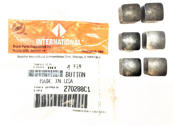 INTERNATIONAL Button 270288C1 [Lot of 6] NOS