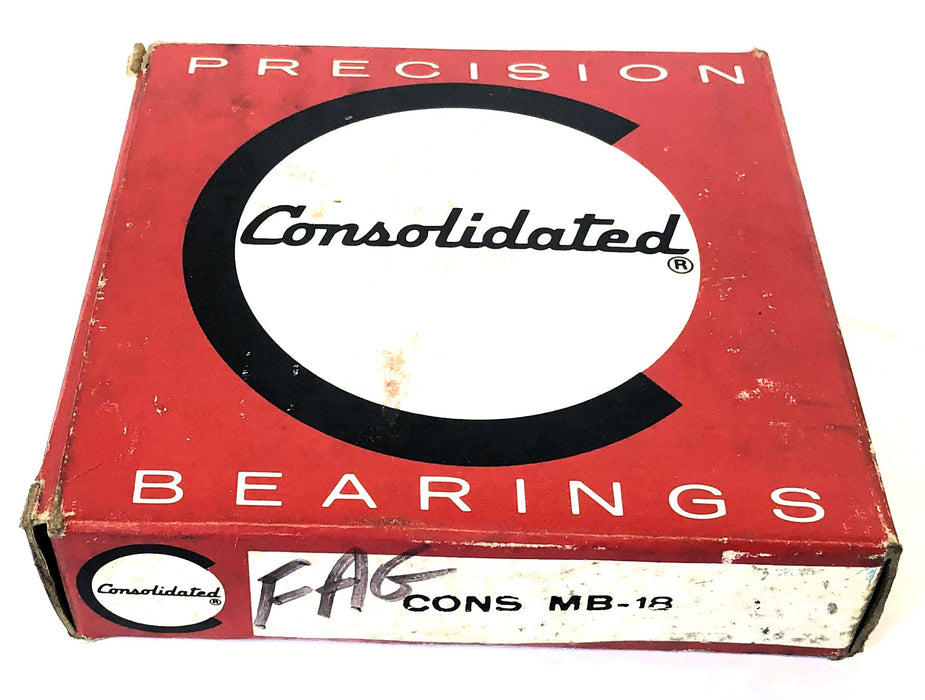 Consolidated Lock Nut Washer MB-18 [Lot of 2] NOS