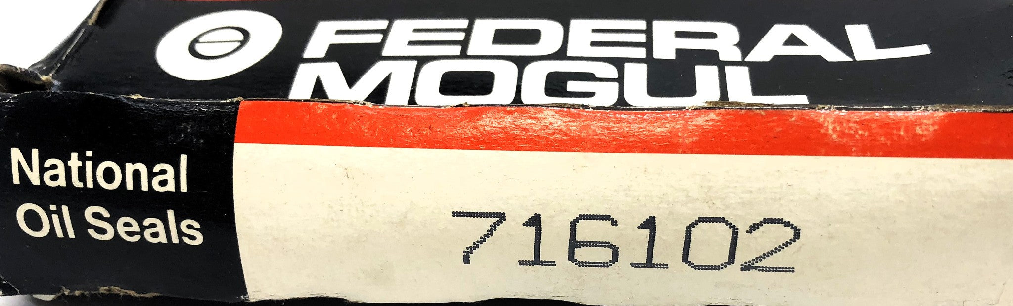 Federal-Mogul National Engine Crankshaft Seal 716102 [Lot of 2] NOS