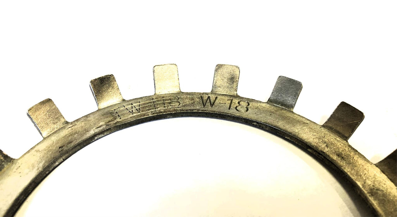 Unbranded Lock Nut Washer W-18 (TW118) [Lot of 2] NOS