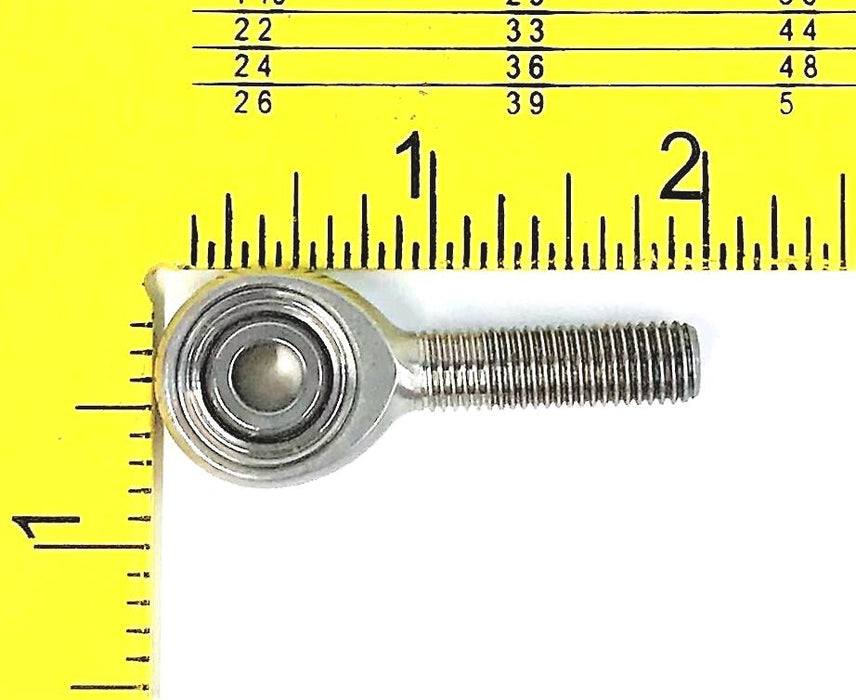 NMB BEARING 1/4" BORE MALE ROD END NMBC1D33(ARHTE4ECR) NOS
