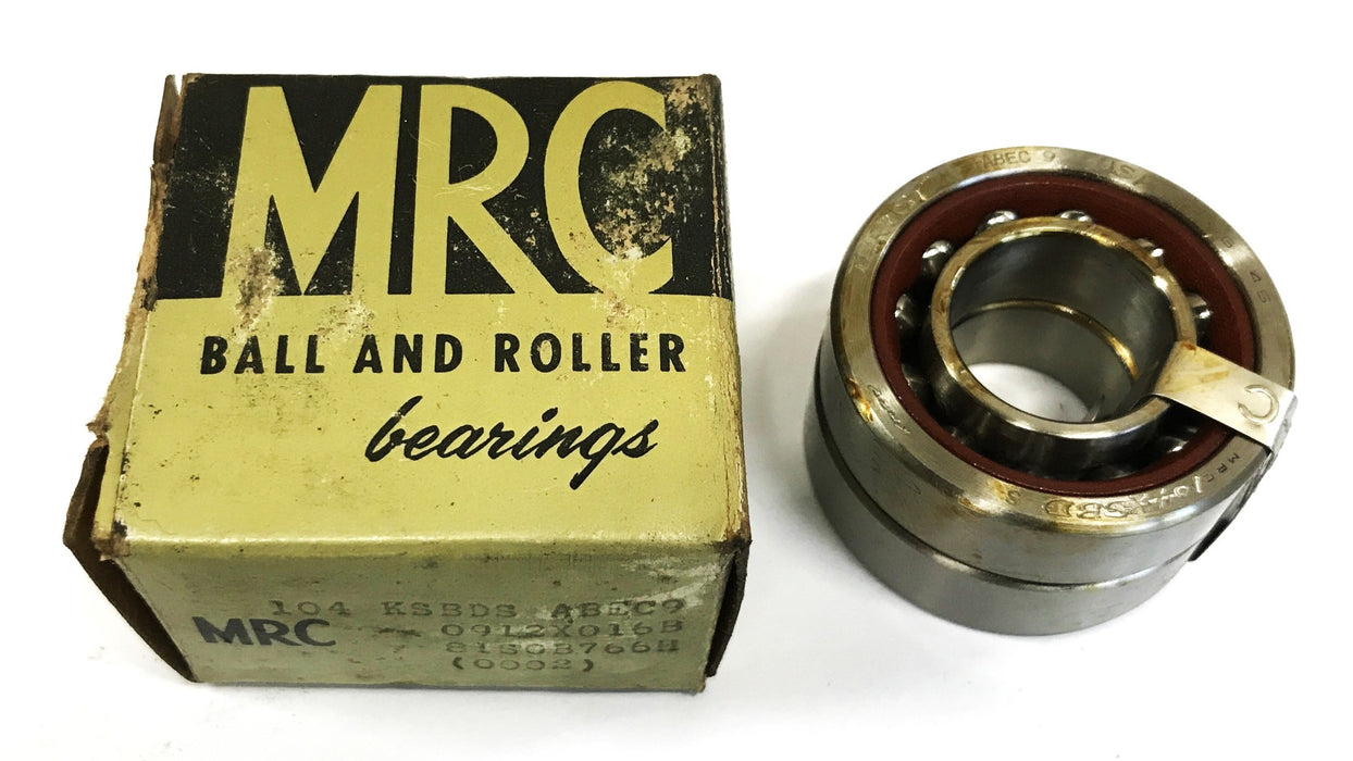 MRC Duplex Thrust Bearing Set 104KSBDS-ABEC9 NOS