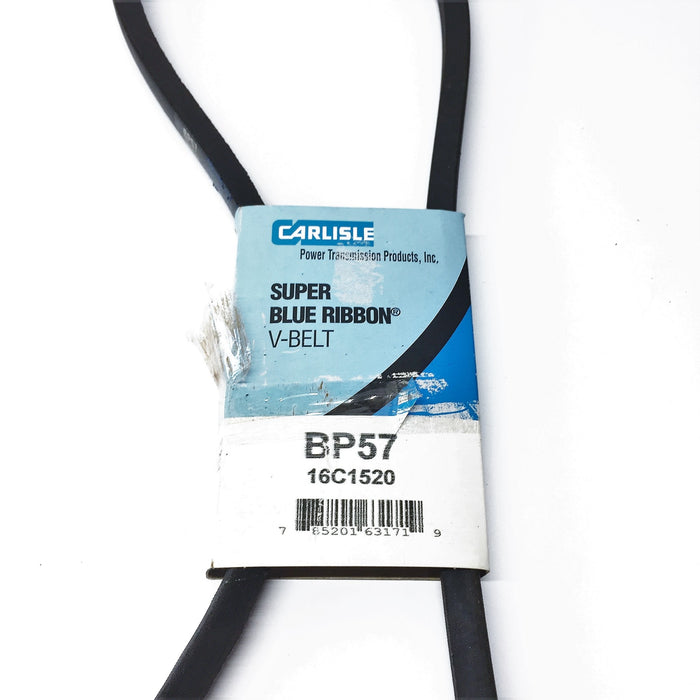 Carlisle "Super Blue Ribbon" 5/8" x 60" V-Belt B57 (16C1520) NOS