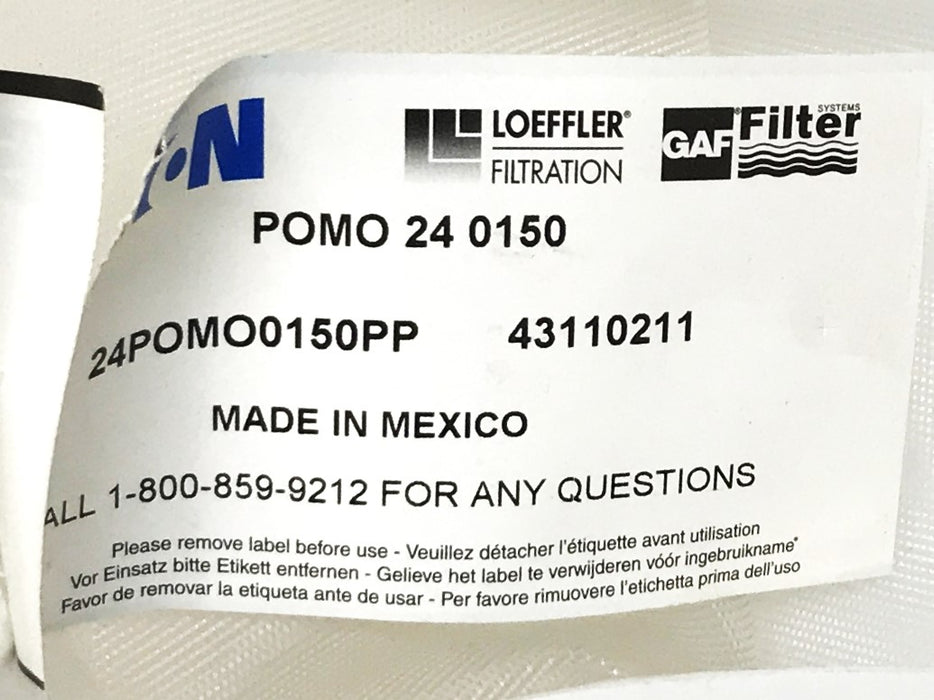 Eaton 100-Mesh Filter Bag 24POMO0150PP NOS