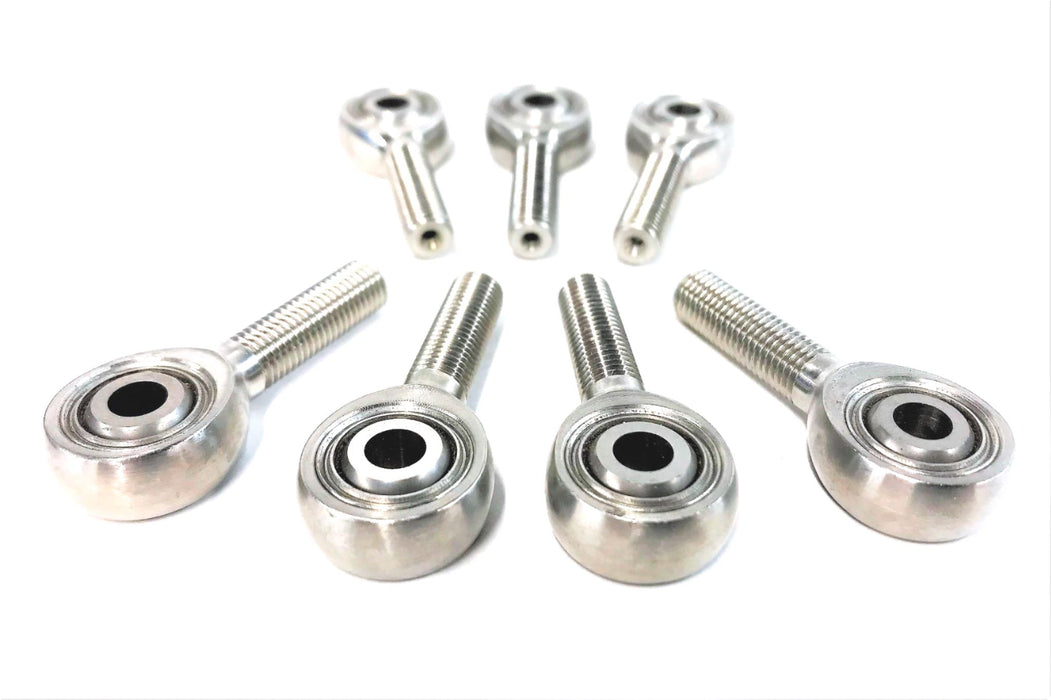 UNBRANDED 1/4" BORE ROD END [LOT OF 7] NOS