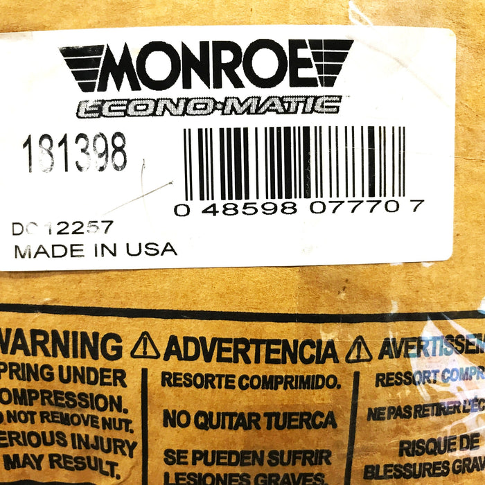 Monroe Econo-Matic Suspension Strut and Spring Assembly 181398 NOS