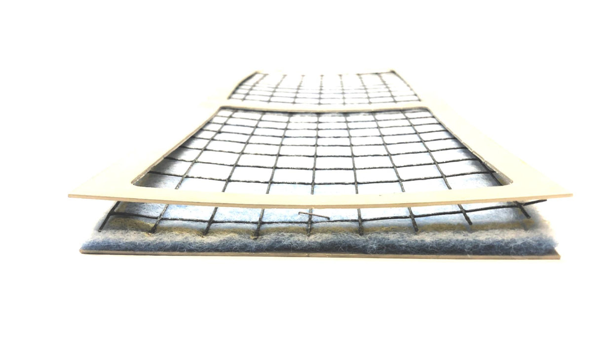 Schroff 16" X 6-3/4" X 1/4" Filter 60703-028 (Glue Separating) (60703028) NOS