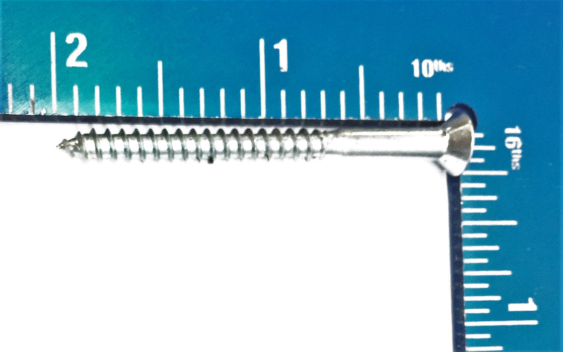 Unbranded  8 x 2" Philips Flat Wood Screw Steel 5305-176 (100pcs) NOS