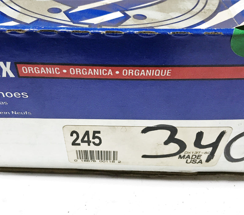 Bendix Brake Shoe Set 249 NOS