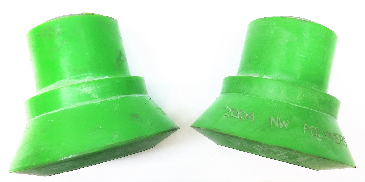 NW POLYMERS Green Bushing 2094 (E9583) [Lot of 2] NOS