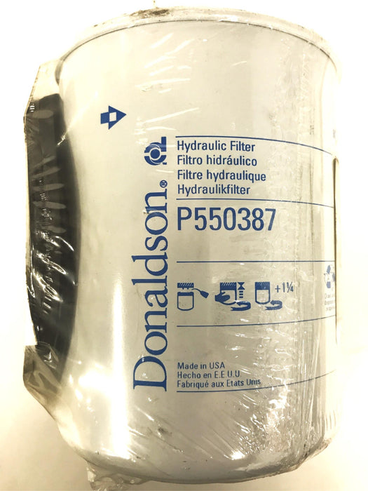 Donaldson Spin-On Hydraulic Filter P550387 [Lot of 2] NOS