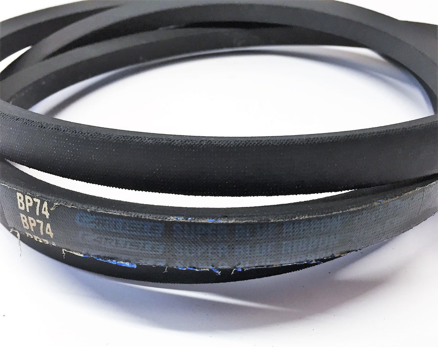 Carlisle "Super Blue Ribbon" 5/8" x 77" Classical V-Belt BP74 NOS