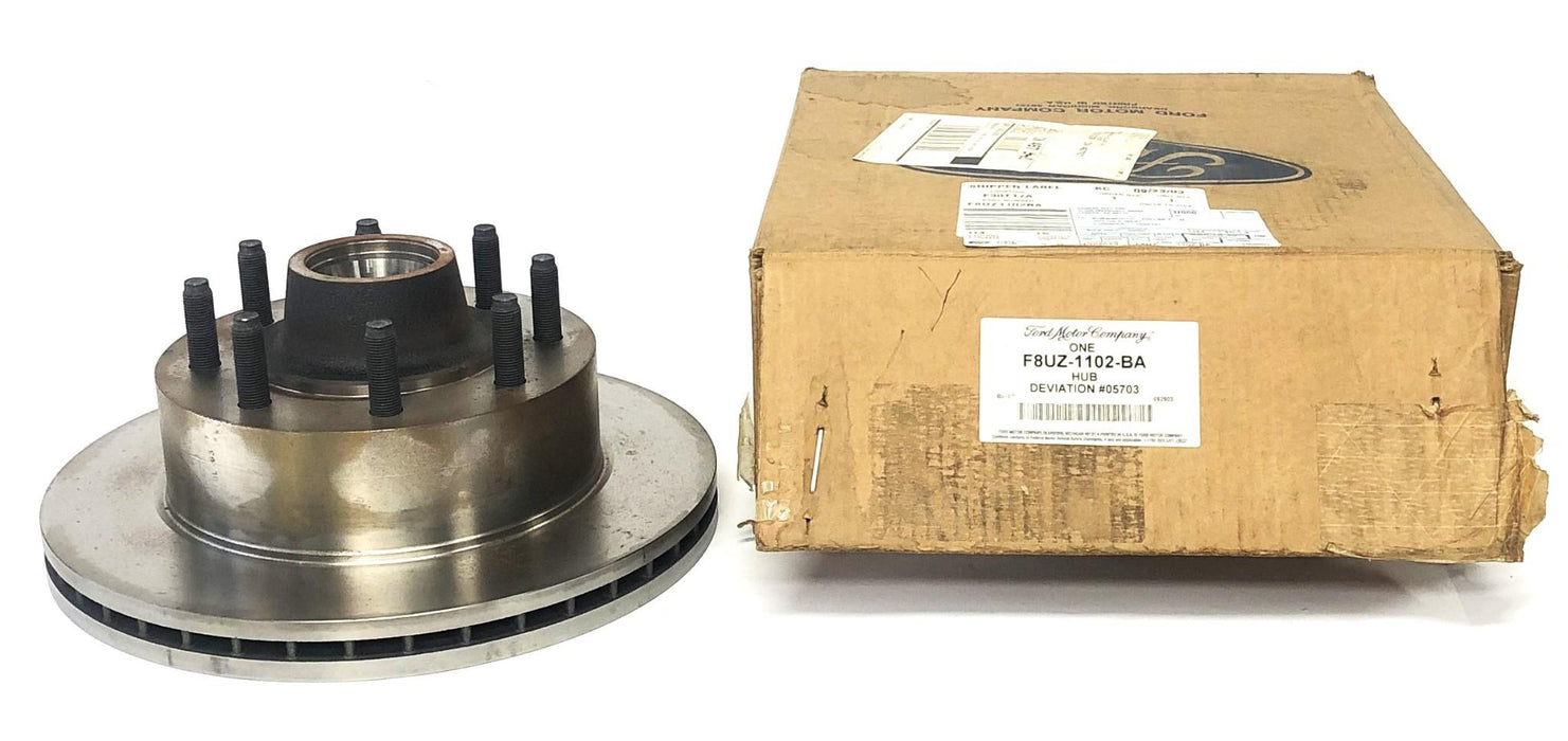 Ford OEM Brake Rotor And Hub Assembly F8UZ-1102-BA NOS