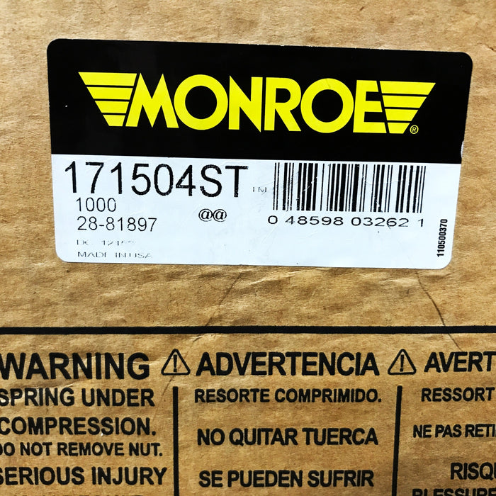 Monroe Quick-Struct Suspension Strut and Coil Assembly 171504ST NOS