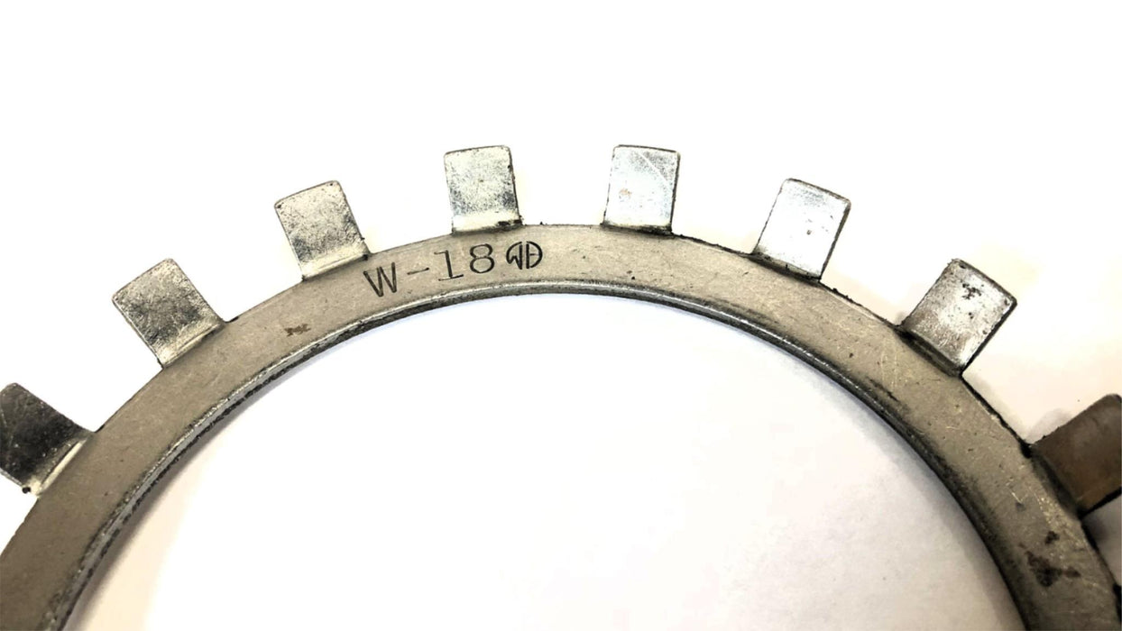 Unbranded Lock Nut Washer W-18 [Lot of 3] NOS