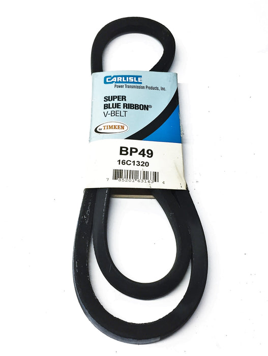 Carlisle "Super Blue Ribbon" 5/8" x 52" Classical V-Belt BP49 (16C1320) NOS