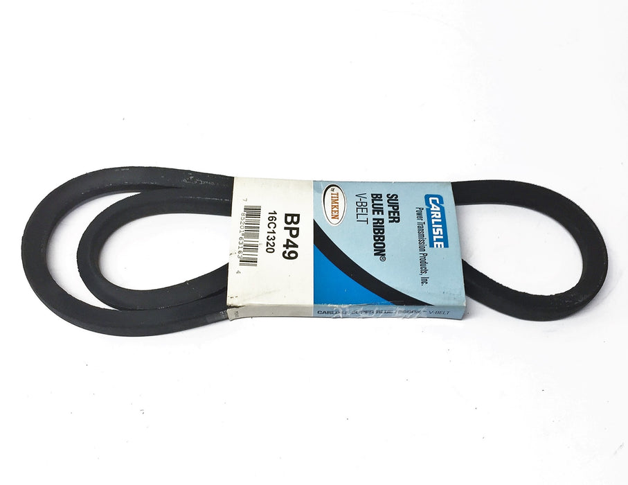 Carlisle "Super Blue Ribbon" 5/8" x 52" Classical V-Belt BP49 (16C1320) NOS