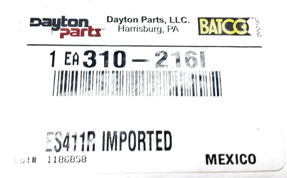 Dayton Parts Tie Rod End 310-216l (ES411R) NOS