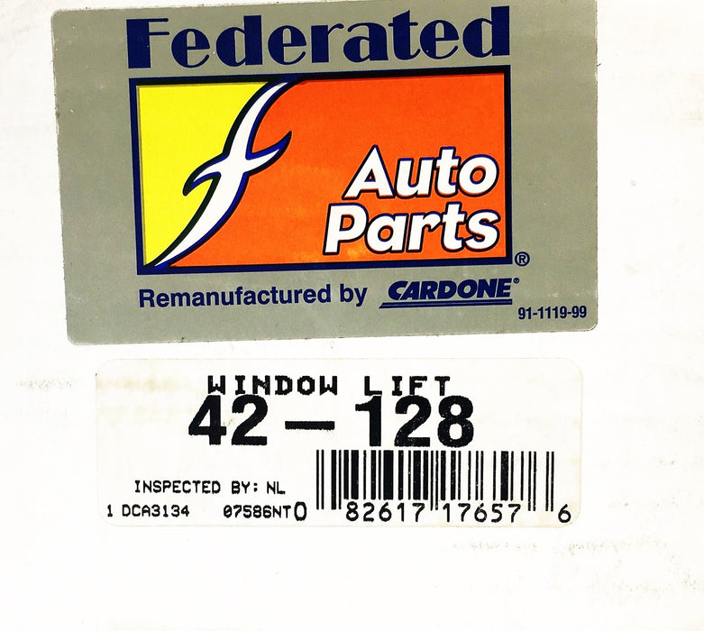 Federated Auto Parts Cardone Window Lift Motor 42-128 REMANUFACTURED