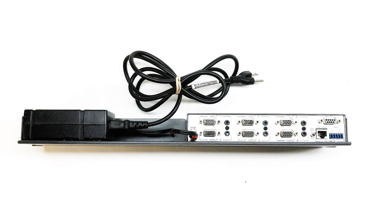 Extron 6-Port Switcher Box (w/ Rack Mount and AC Adapter) SW6-MTP-T-15HD-A USED